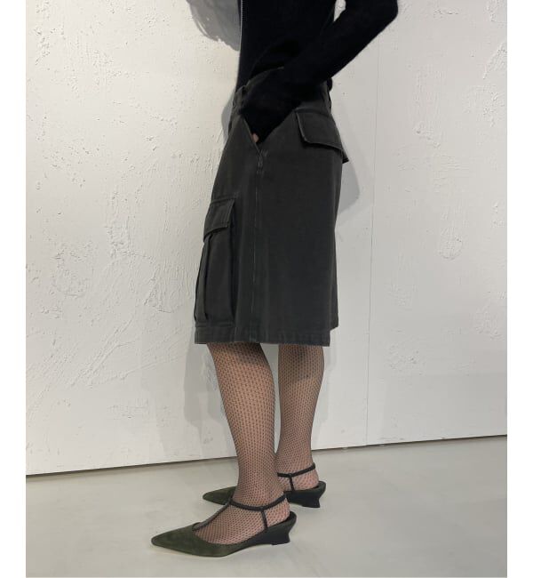 IENA LA BOUCLE「IENA LA BOUCLE コットンツイルワークハーフパンツ」|その他|