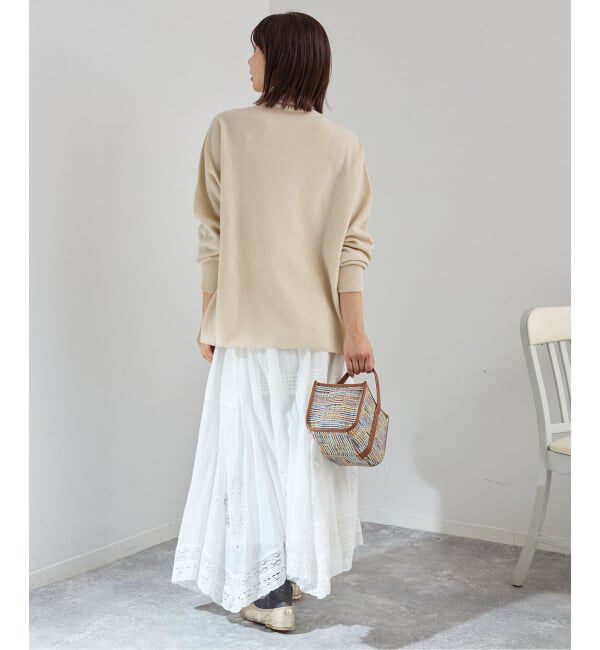 IENA「《WEB限定/追加3》コットンレーススカート」|スカート|