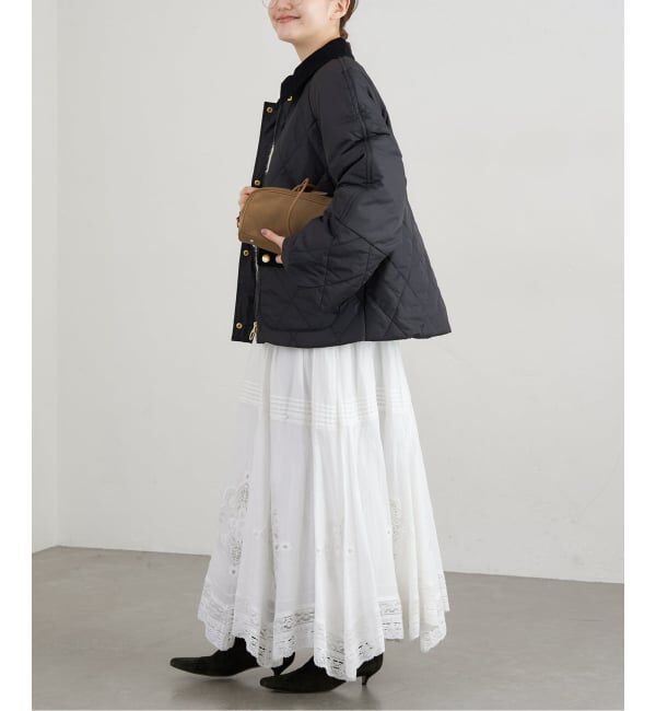 IENA「《WEB限定/追加3》コットンレーススカート」|スカート|