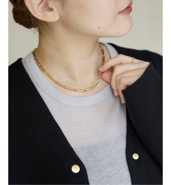 IENA「MISHO/ミショー 別注 Thin Handmade Chain 40 ネックレス」|ネックレス|