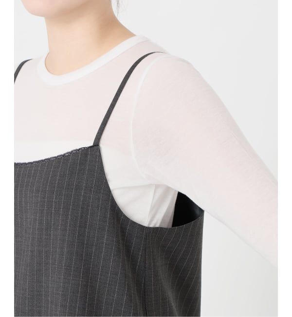 IENA「《追加》レースヘムキャミソール」|シャツ・ブラウス|