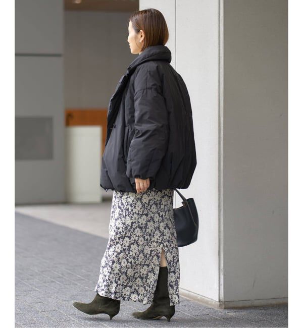 IENA「《追加2》ARTIROSA撥水テイラーコクーンダウン」|ダウン|