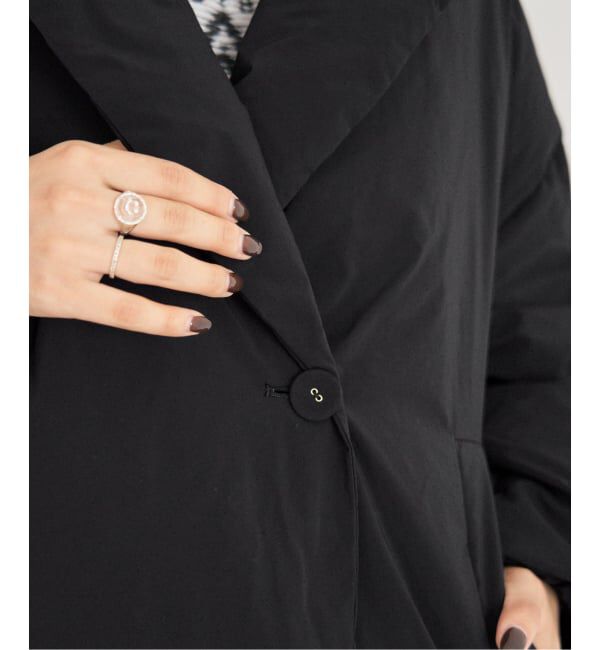 IENA「《追加2》ARTIROSA撥水テイラーコクーンダウン」|ダウン|