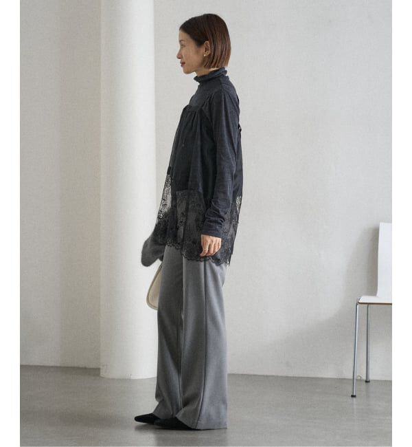 IENA「《追加2予約》Heriter/エリテ リバーレースキャミソール」|シャツ・ブラウス|