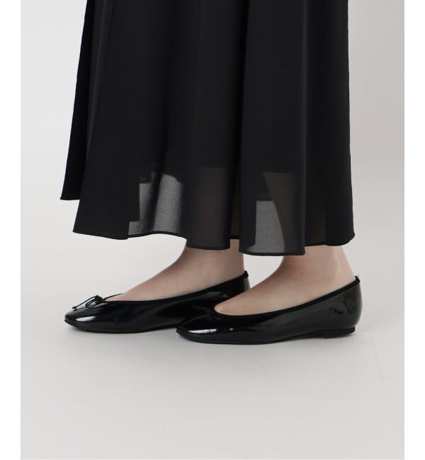 IENA「《予約》&NAVY 撥水シアーピンタックスカート」|スカート|