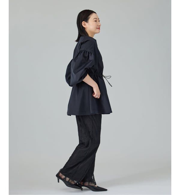 VERMEIL par iena「《追加2予約》ノーカラーギャザーZIPブルゾン」|その他|