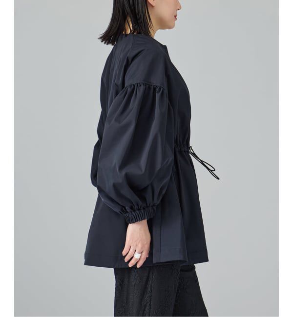 VERMEIL par iena「《追加2予約》ノーカラーギャザーZIPブルゾン」|その他|