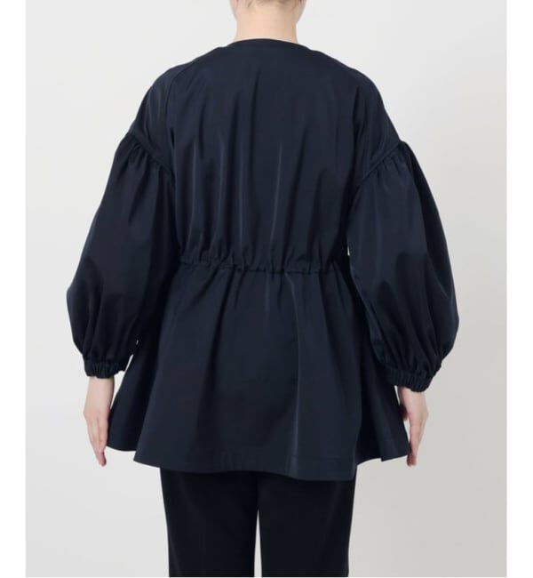 VERMEIL par iena「《追加2予約》ノーカラーギャザーZIPブルゾン」|その他|