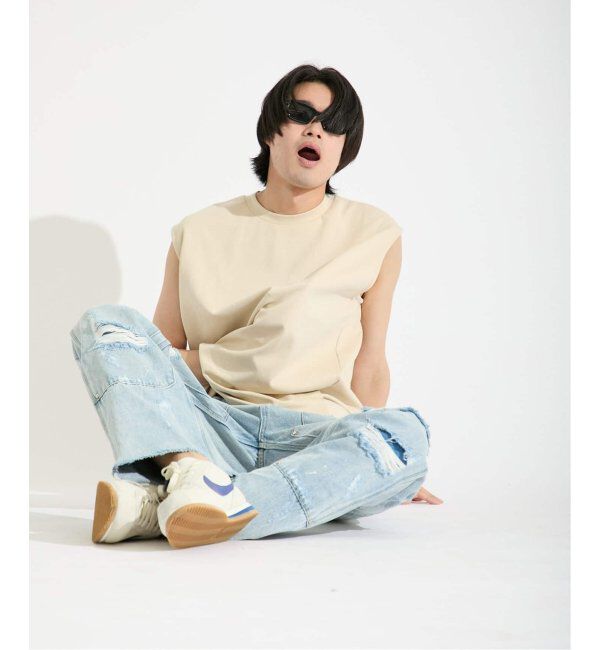 Paris Saint-Germain「《追加》【Paris Saint-Germain / パリ・サン＝ジェルマン】 JP METALLIC LOGO TANK」|Tシャツ・カットソー|