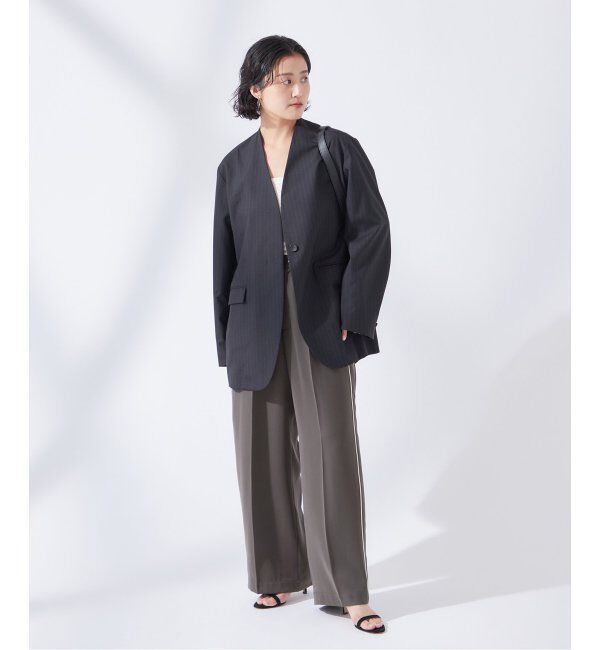 journal standard L'essage「ミリオーネツイル ラインパンツ」|スラックス|