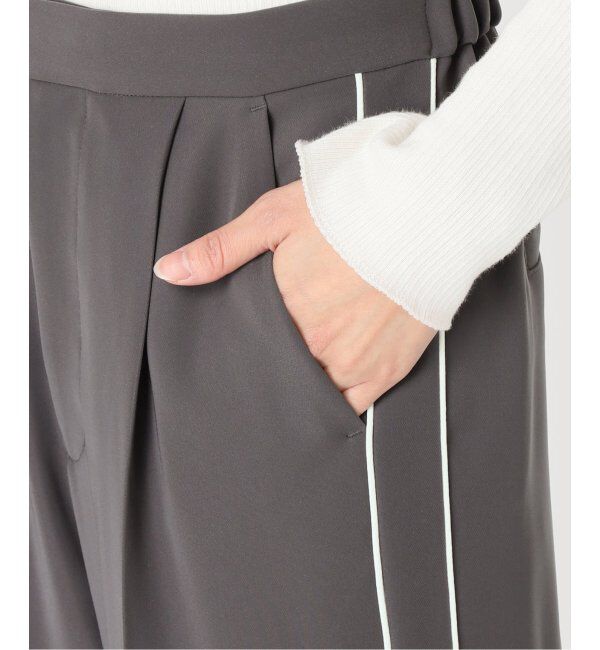 journal standard L'essage「ミリオーネツイル ラインパンツ」|スラックス|