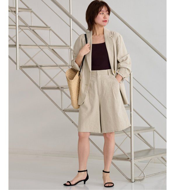 JOURNAL STANDARD relume「コットンリネンシングルジャケット」|テーラードジャケット|