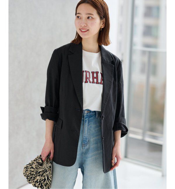 JOURNAL STANDARD relume「コットンリネンシングルジャケット」|テーラードジャケット|