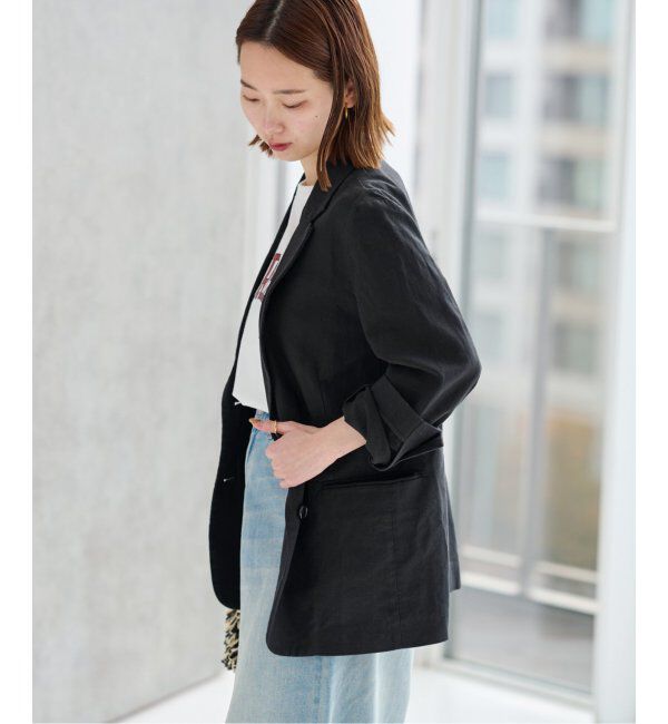 JOURNAL STANDARD relume「コットンリネンシングルジャケット」|テーラードジャケット|