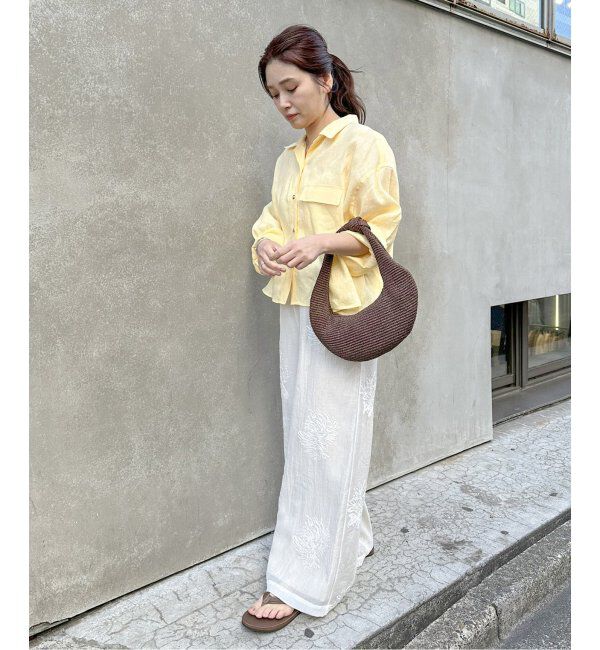 JOURNAL STANDARD「リネンレギュラーロールアップシャツ」|シャツ・ブラウス|