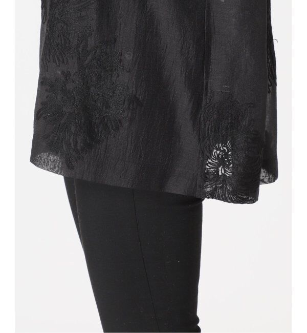 JOURNAL STANDARD「《追加2》シアーレースビッグシャツ」|シャツ・ブラウス|