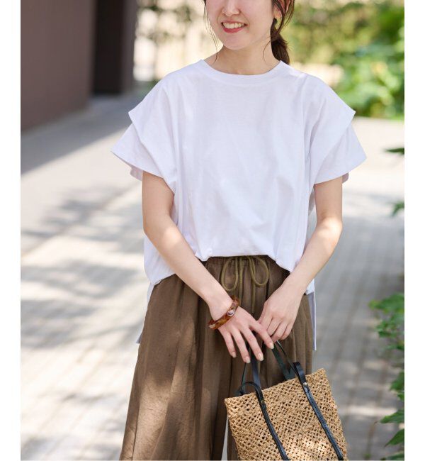 JOURNAL STANDARD relume「《追加》ショルダータックルーズプルオーバー」|Tシャツ・カットソー|