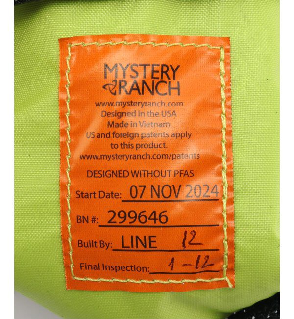 JOURNAL STANDARD relume「MYSTERY RANCH / ミステリーランチ フォーリッジャーヒップミニ 19761444」|その他|