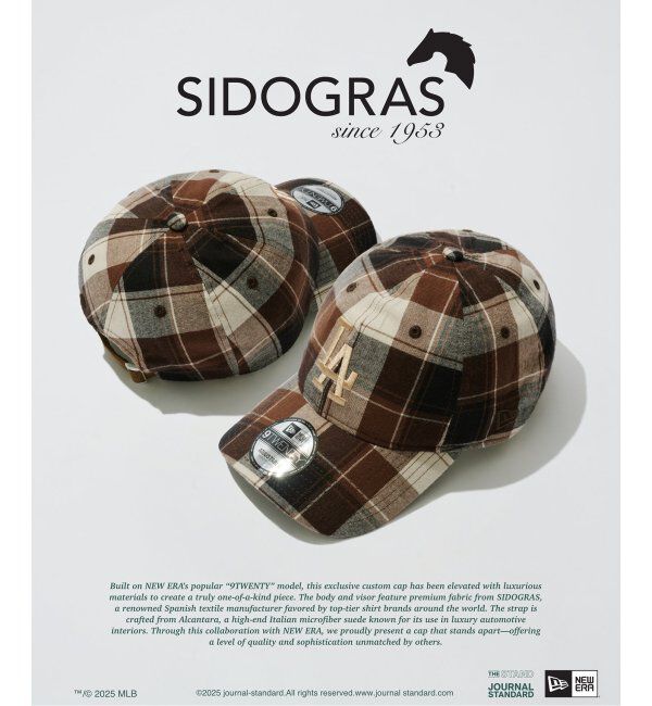 JOURNAL STANDARD「NEW ERA / ニューエラ 別注 SIDOGRAS LAD 920」|キャップ・キャスケット|ブラウン
