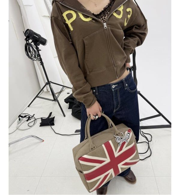 Oriens JOURNAL STANDARD「《追加》ユニオンジャックボストンバッグ」|ハンドバッグ|