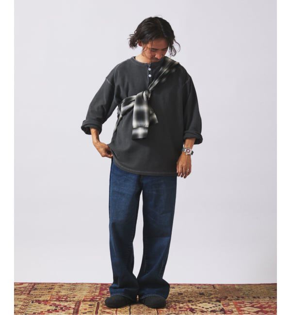 JOURNAL STANDARD relume「バックピケ ヘンリーネック 3/4 スリーブ」|Tシャツ・カットソー|