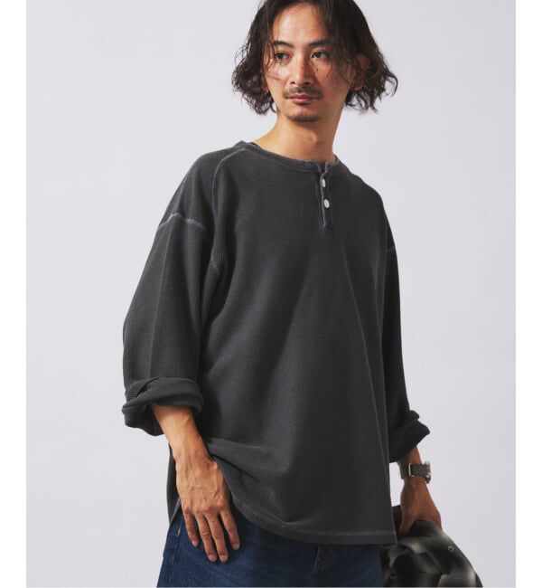 JOURNAL STANDARD relume「バックピケ ヘンリーネック 3/4 スリーブ」|Tシャツ・カットソー|