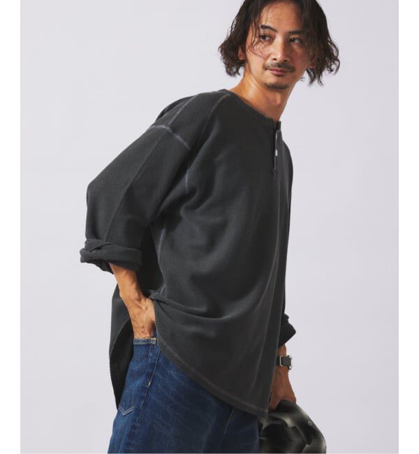 JOURNAL STANDARD relume「バックピケ ヘンリーネック 3/4 スリーブ」|Tシャツ・カットソー|