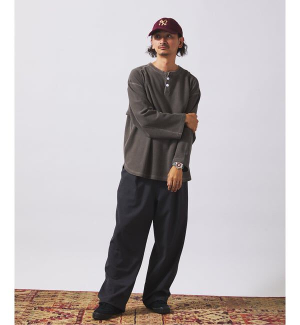 JOURNAL STANDARD relume「バックピケ ヘンリーネック 3/4 スリーブ」|Tシャツ・カットソー|