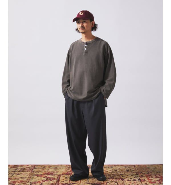 JOURNAL STANDARD relume「バックピケ ヘンリーネック 3/4 スリーブ」|Tシャツ・カットソー|