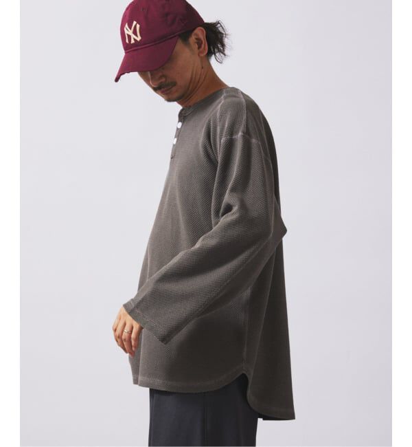 JOURNAL STANDARD relume「バックピケ ヘンリーネック 3/4 スリーブ」|Tシャツ・カットソー|