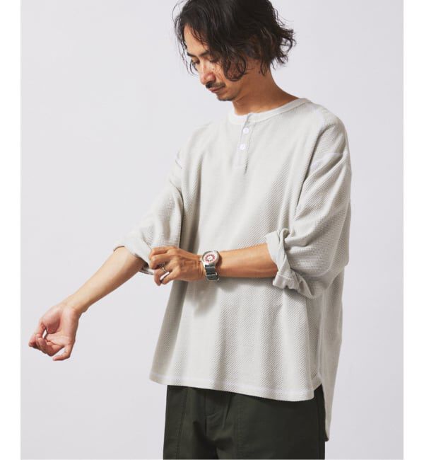 JOURNAL STANDARD relume「バックピケ ヘンリーネック 3/4 スリーブ」|Tシャツ・カットソー|