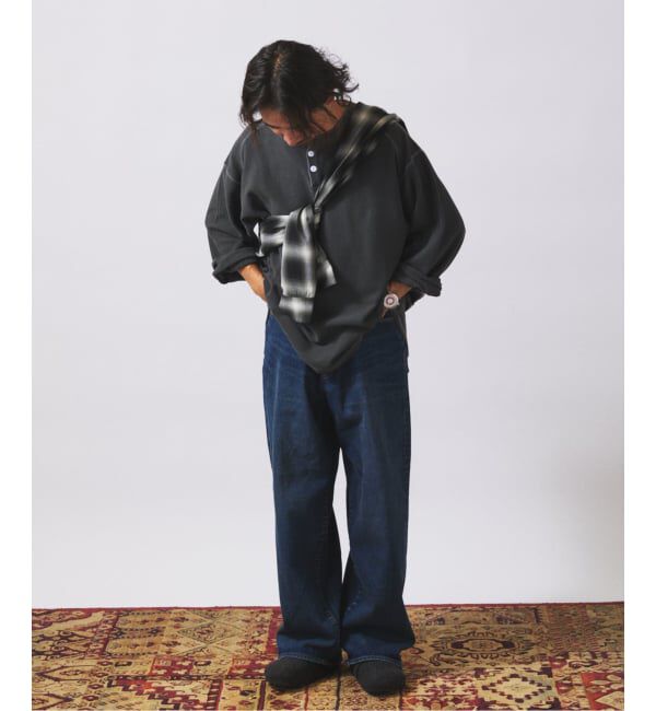 JOURNAL STANDARD relume「バックピケ ヘンリーネック 3/4 スリーブ」|Tシャツ・カットソー|