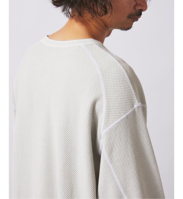 JOURNAL STANDARD relume「バックピケ ヘンリーネック 3/4 スリーブ」|Tシャツ・カットソー|