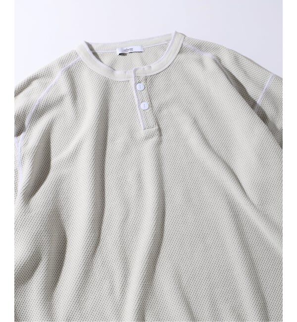 JOURNAL STANDARD relume「バックピケ ヘンリーネック 3/4 スリーブ」|Tシャツ・カットソー|