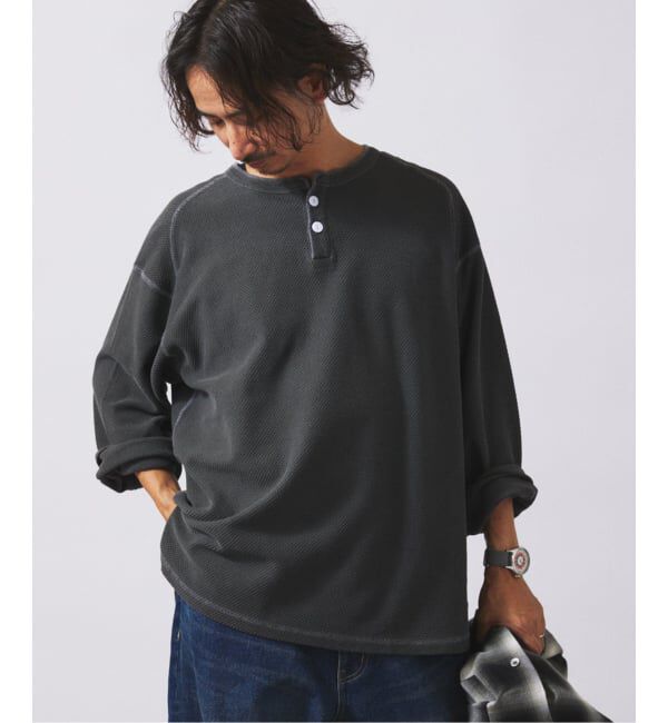JOURNAL STANDARD relume「バックピケ ヘンリーネック 3/4 スリーブ」|Tシャツ・カットソー|