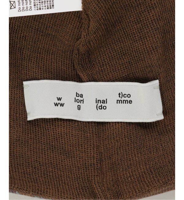 Oriens JOURNAL STANDARD「【BAL / バル】 JACQUARD SOFT BEANIE HAT BALA-670」|ニット帽|