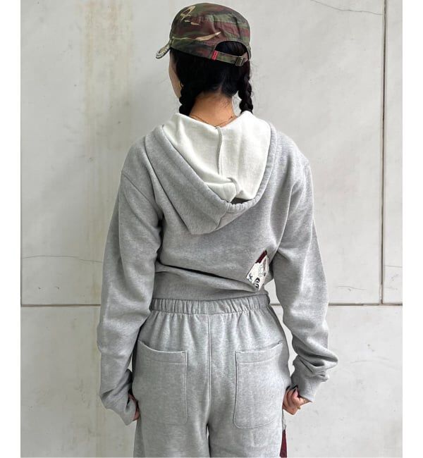 Oriens JOURNAL STANDARD「【OPEN YY / オープンワイワイ】Knitted ARGYLE PATCHED HOODIE YY254JK001G」|パーカー|