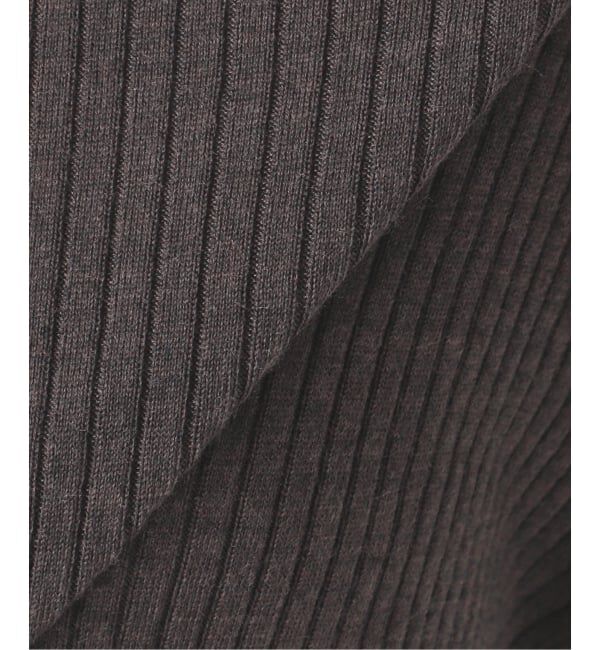 journal standard L'essage「襟つきリブカーディガン」|カーディガン|