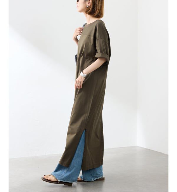 FRAMeWORK「≪一部店舗+WEB限定追加≫コットンジャージーマキシワンピース」|ワンピース|