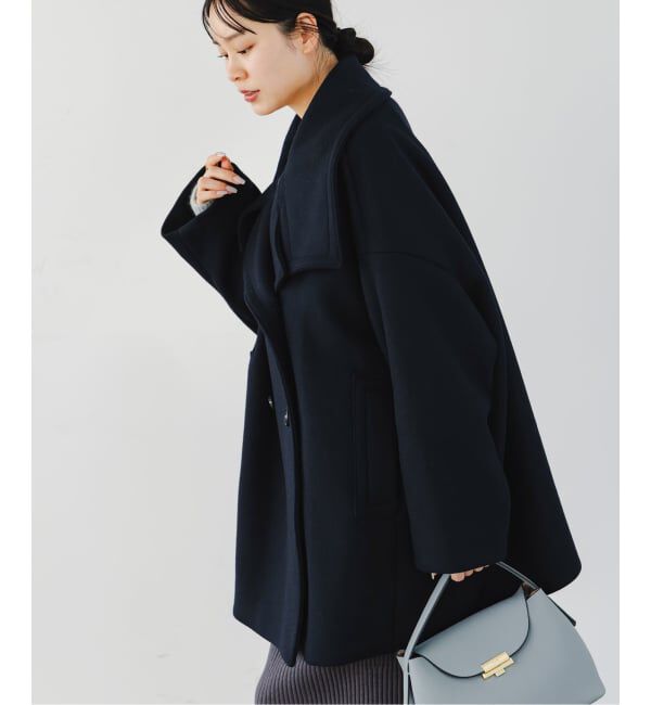 NOBLE「《追加》スタンドカラーオーバーコート」|その他|