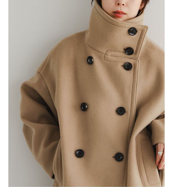 NOBLE「《追加》スタンドカラーオーバーコート」|その他|