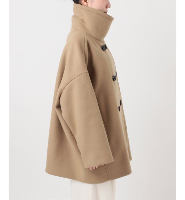 NOBLE「《追加》スタンドカラーオーバーコート」|その他|