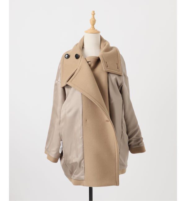 NOBLE「《追加》スタンドカラーオーバーコート」|その他|