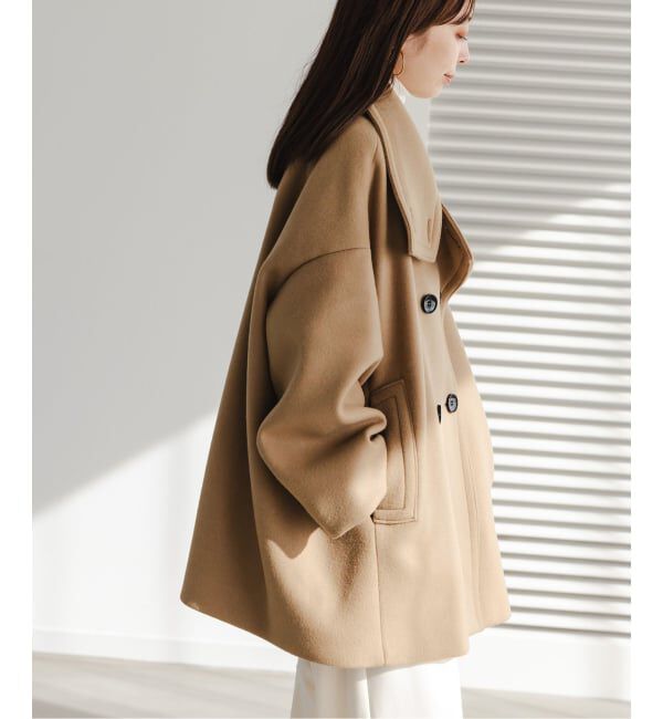 NOBLE「《追加》スタンドカラーオーバーコート」|その他|