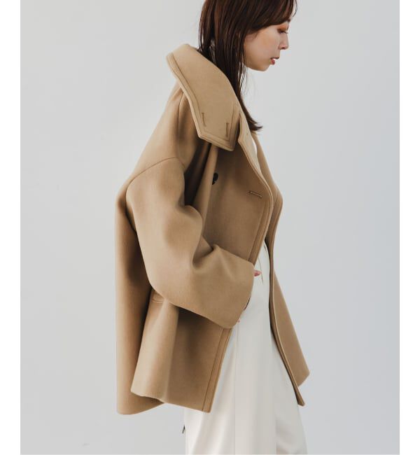 NOBLE「《追加》スタンドカラーオーバーコート」|その他|