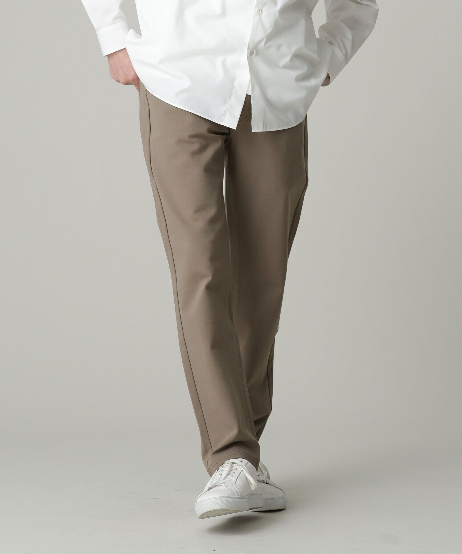 nano･universe「LB.04/ストレッチポンチテーパード5Pパンツ」|チノ|