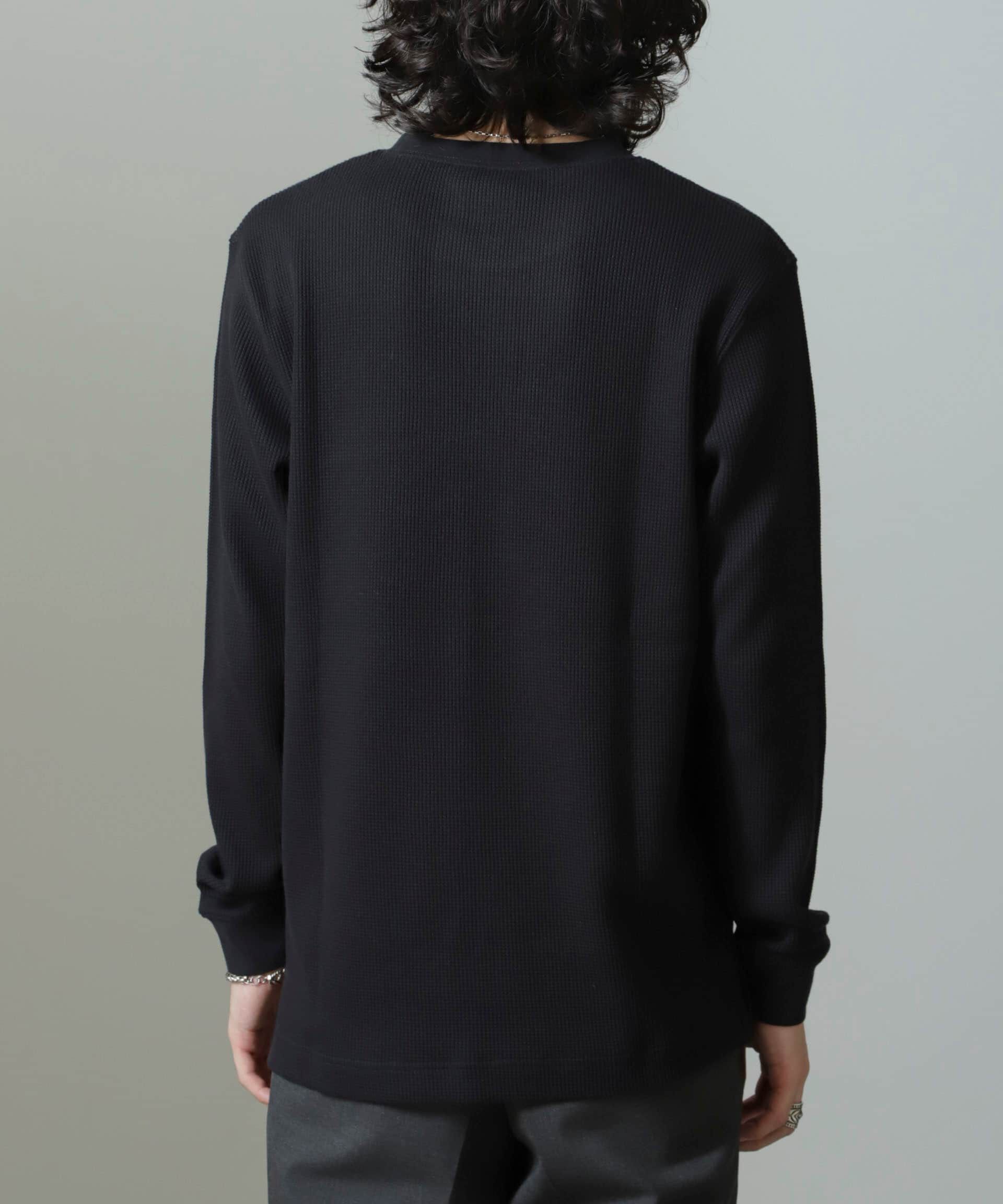 nano･universe「アンチスメルワッフルTシャツ 長袖」|Tシャツ・カットソー|