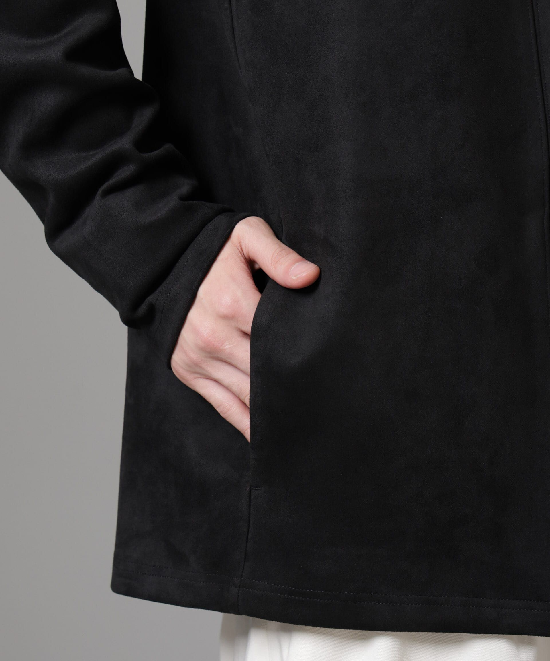 nano･universe「フェイクスエードトッパーカーディガン 24AW」|Tシャツ・カットソー|