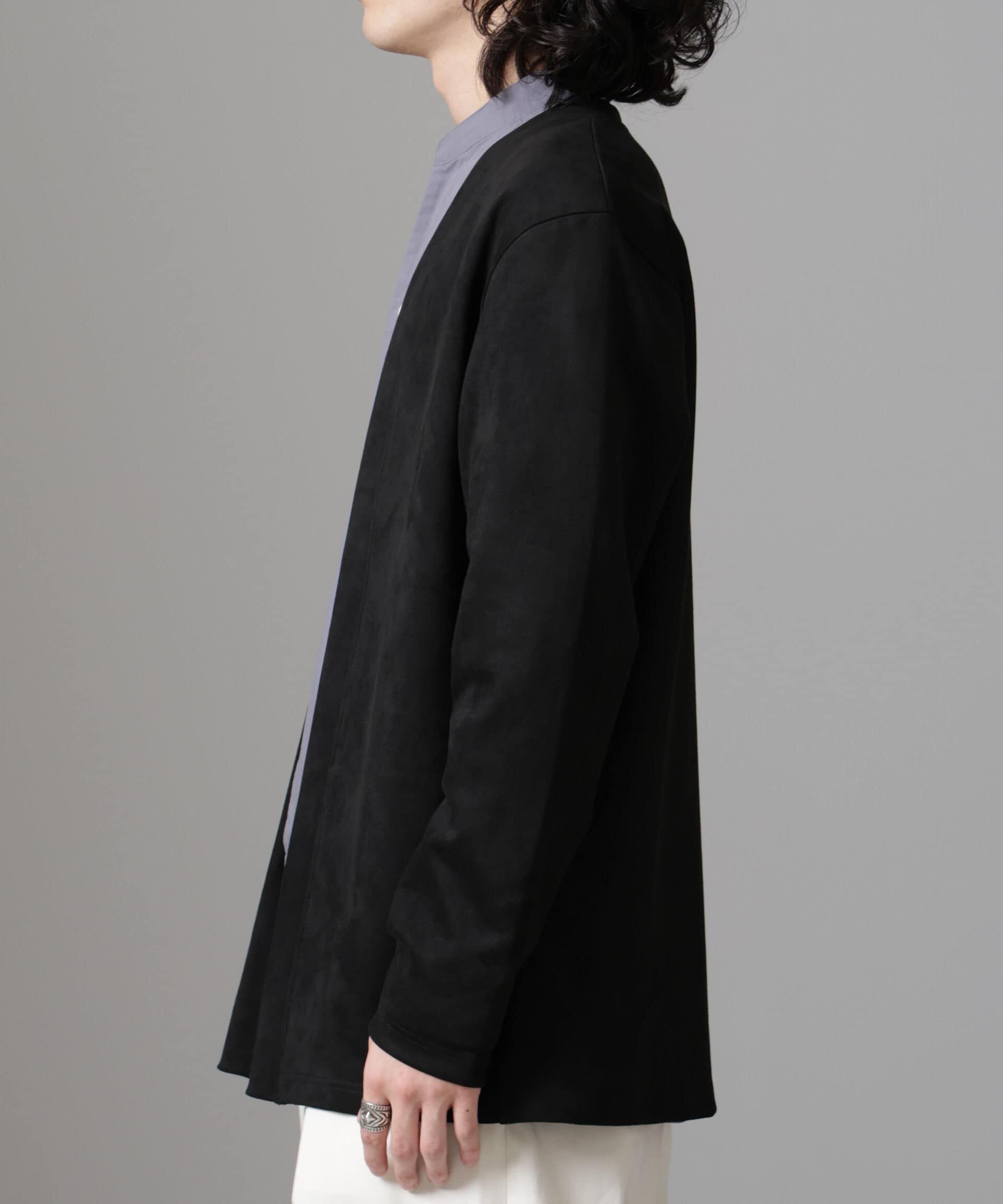 nano･universe「フェイクスエードトッパーカーディガン 24AW」|Tシャツ・カットソー|