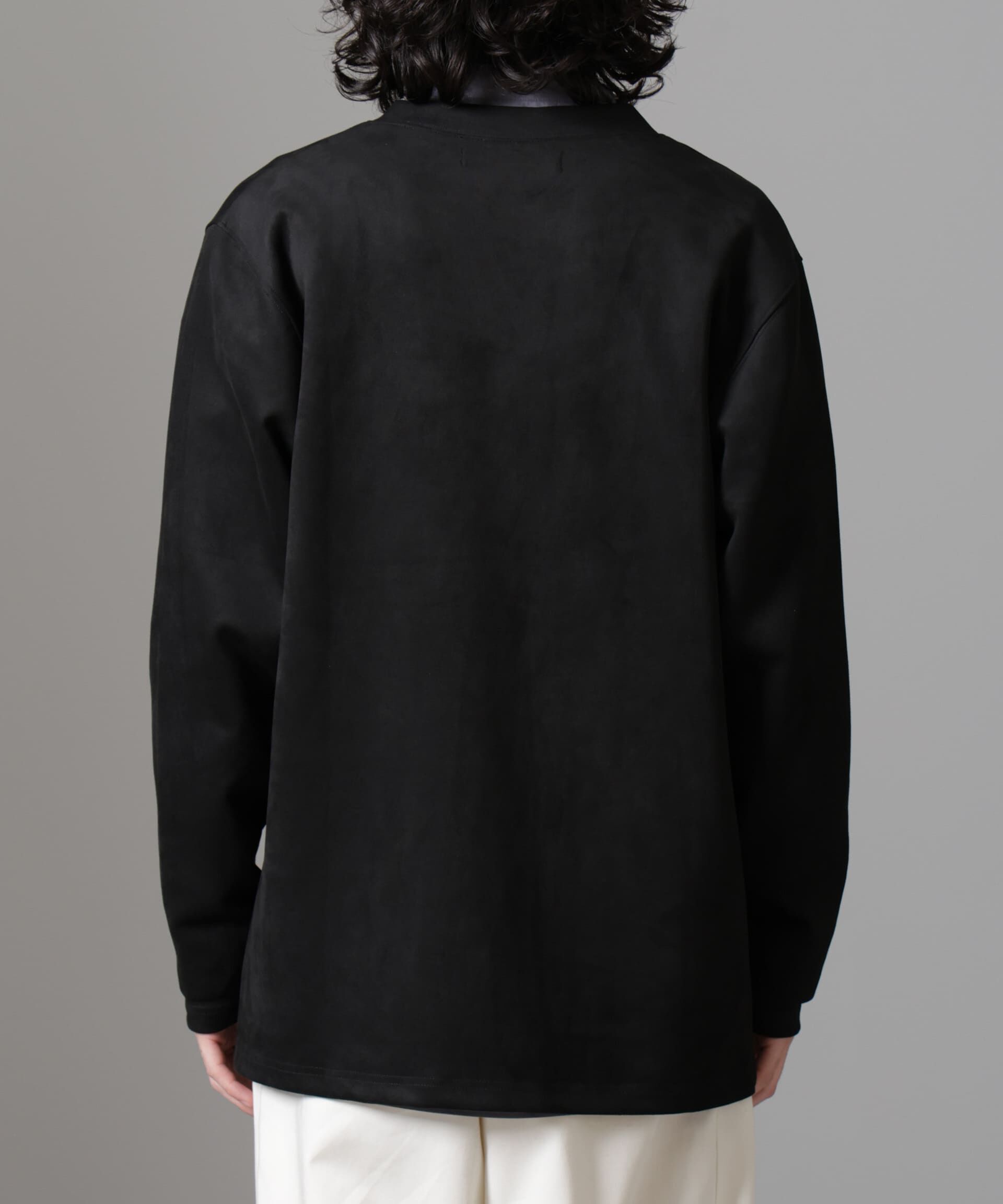 nano･universe「フェイクスエードトッパーカーディガン 24AW」|Tシャツ・カットソー|